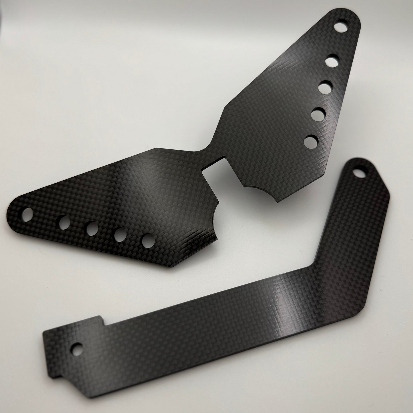 Newport Vessels Carbon Fiber Motor Steering Triangle and Lift Arm Kit